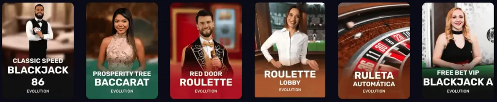 Live Dealer Games at 7Bit Casino
