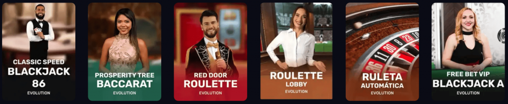 Live Dealer Games at 7Bit Casino